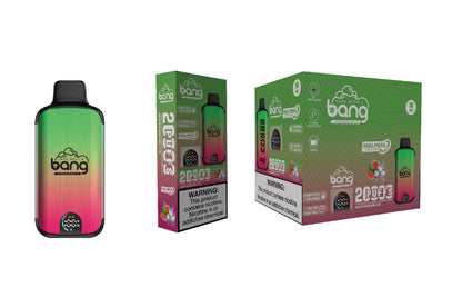 Bang 20000 Puffs Vape 20K Disposable Vape Pen E Cigarette Prefilled(0% to 5% Nicotine) 25ml 650mAh Battery 12 Flavors