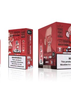 Bang King Smart screen 15000 puffs Disposable Vape 25mL (0% to 5% Nicotine) 650mAh,12 Flavors