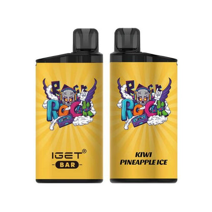 IGET Bars 3500 Puffs Disposable Vape – 12ml E-Liquid, 5% Nicotine, 34 Flavors