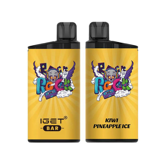 IGET Bars 3500 Puffs Disposable Vape – 12ml E-Liquid, 5% Nicotine, 34 Flavors