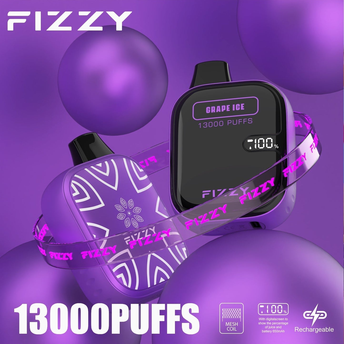 FIZZY BOOM 13000 Puffs Disposable Vape Wholesale