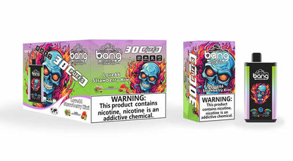 Bang 30000 Puffs PRO 30k puffs Disposable Vape(0% TO 5%Nicotine ) 30ML 850mah Rechargeable 16 Flavors