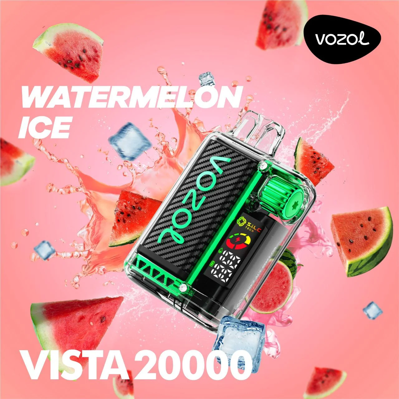 Vozol Vista 20000 puff Disposable Vape Wholesale-650mAh Battery, 22ml E-liquid, Multiple Nicotine 21 Flavors