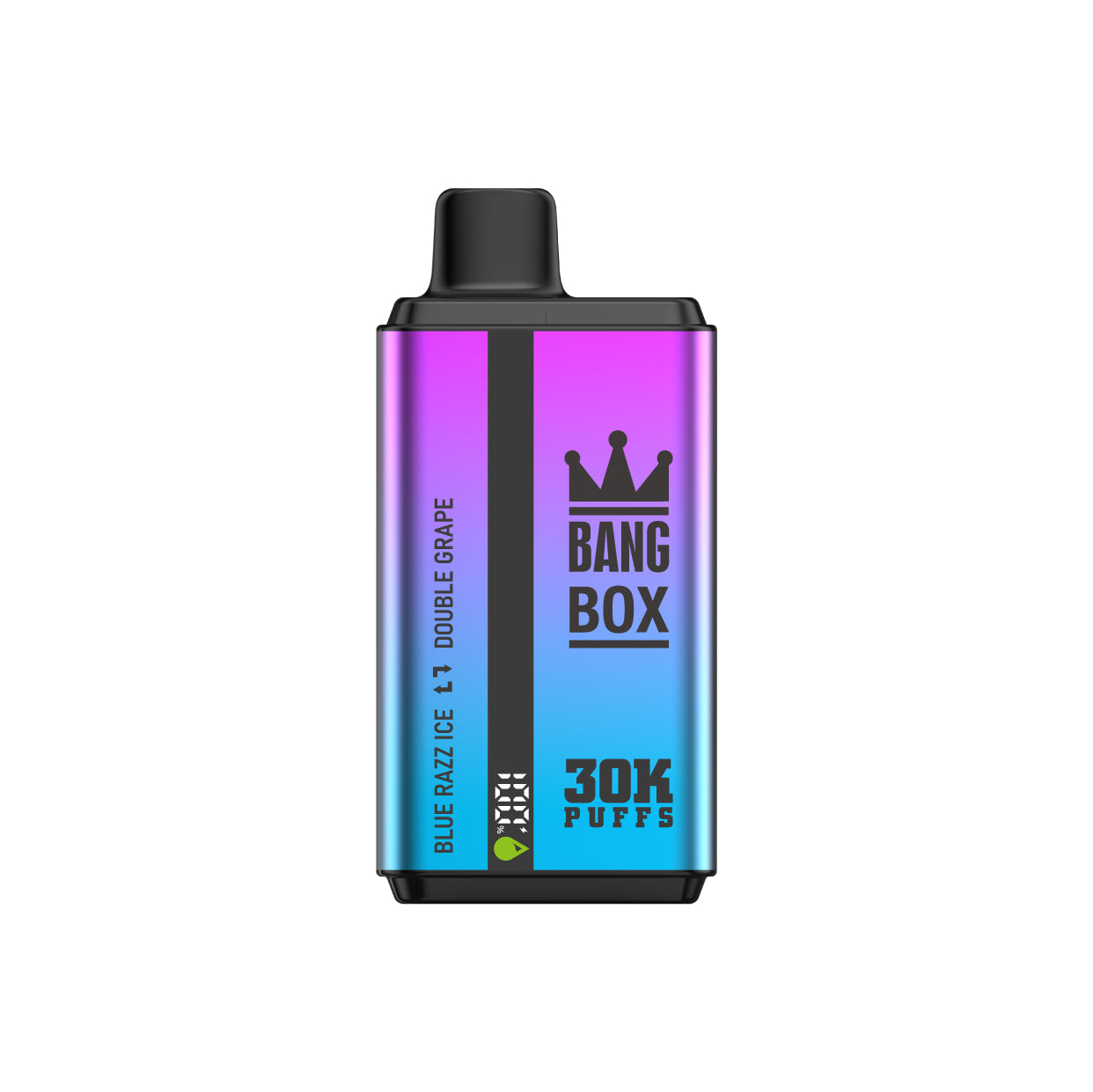 BANGBOX 30000 puffs dual flavors vape,LED Display capcity Batterya ,35ml 850MAH 12 Flavor