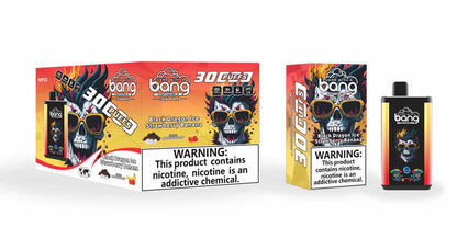 Bang 30000 Puffs PRO 30k puffs Disposable Vape(0% TO 5%Nicotine ) 30ML 850mah Rechargeable 16 Flavors