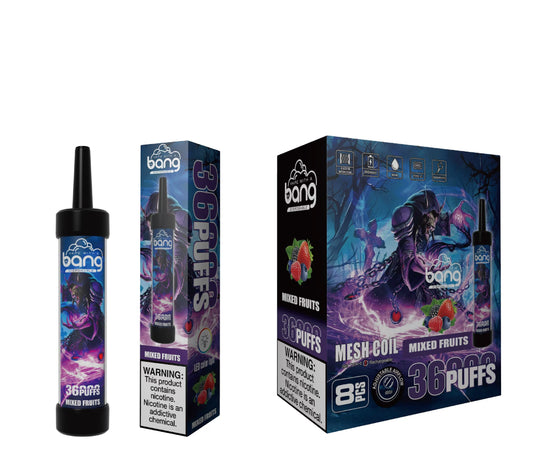 BangKing 36K Puffs Smart Full Screen Turn Ice Wholesale Disposable Vape Puff 36k Prefilled Pod