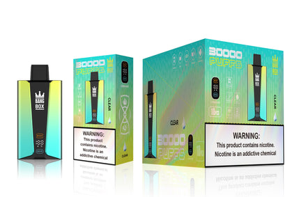 Bangbox 30000puff vape,LED Display capcity Batterya ,35ML 850MAH ,12 Flavor Display