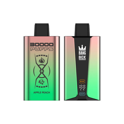 Bangbox 30000puff vape,LED Display capcity Batterya ,35ML 850MAH ,12 Flavor Display