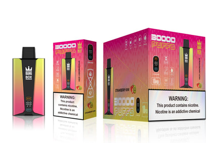 Bangbox 30000puff vape,LED Display capcity Batterya ,35ML 850MAH ,12 Flavor Display