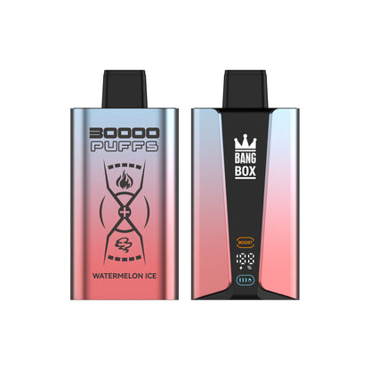 Bangbox 30000puff vape,LED Display capcity Batterya ,35ML 850MAH ,12 Flavor Display