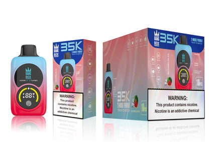Bang Box 35000 Puffs Disposable Vape - 35ml E-Liquid, 700mAh Disposable Vape 12 Flavors