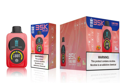 Bang Box 35000 Puffs Disposable Vape - 35ml E-Liquid, 700mAh Disposable Vape 12 Flavors