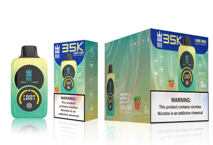 Bang Box 35000 Puffs Disposable Vape - 35ml E-Liquid, 700mAh Disposable Vape 12 Flavors