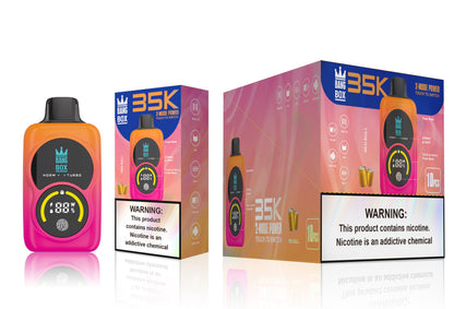 Bang Box 35000 Puffs Disposable Vape - 35ml E-Liquid, 700mAh Disposable Vape 12 Flavors