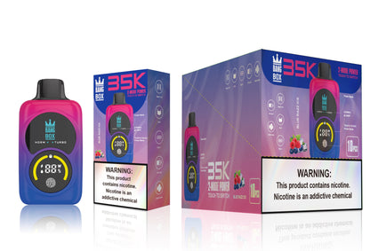 Bang Box 35000 Puffs Disposable Vape - 35ml E-Liquid, 700mAh Disposable Vape 12 Flavors