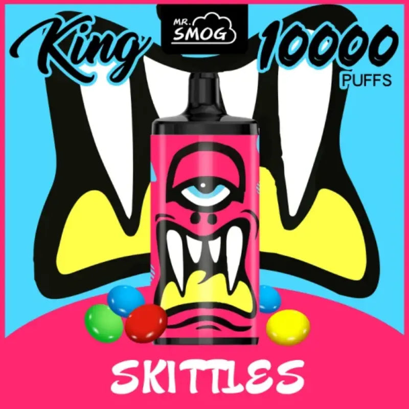 MR.SMOG 10000 Puffs Disposable Vape --650mAh Battery, 20ml E-liquid
