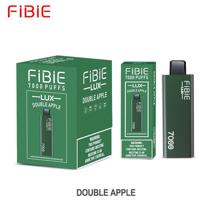 DOUBLE-APPLE -FIBIE 7000 Puffs Disposable Vapor Wands(7000 PUFFS)