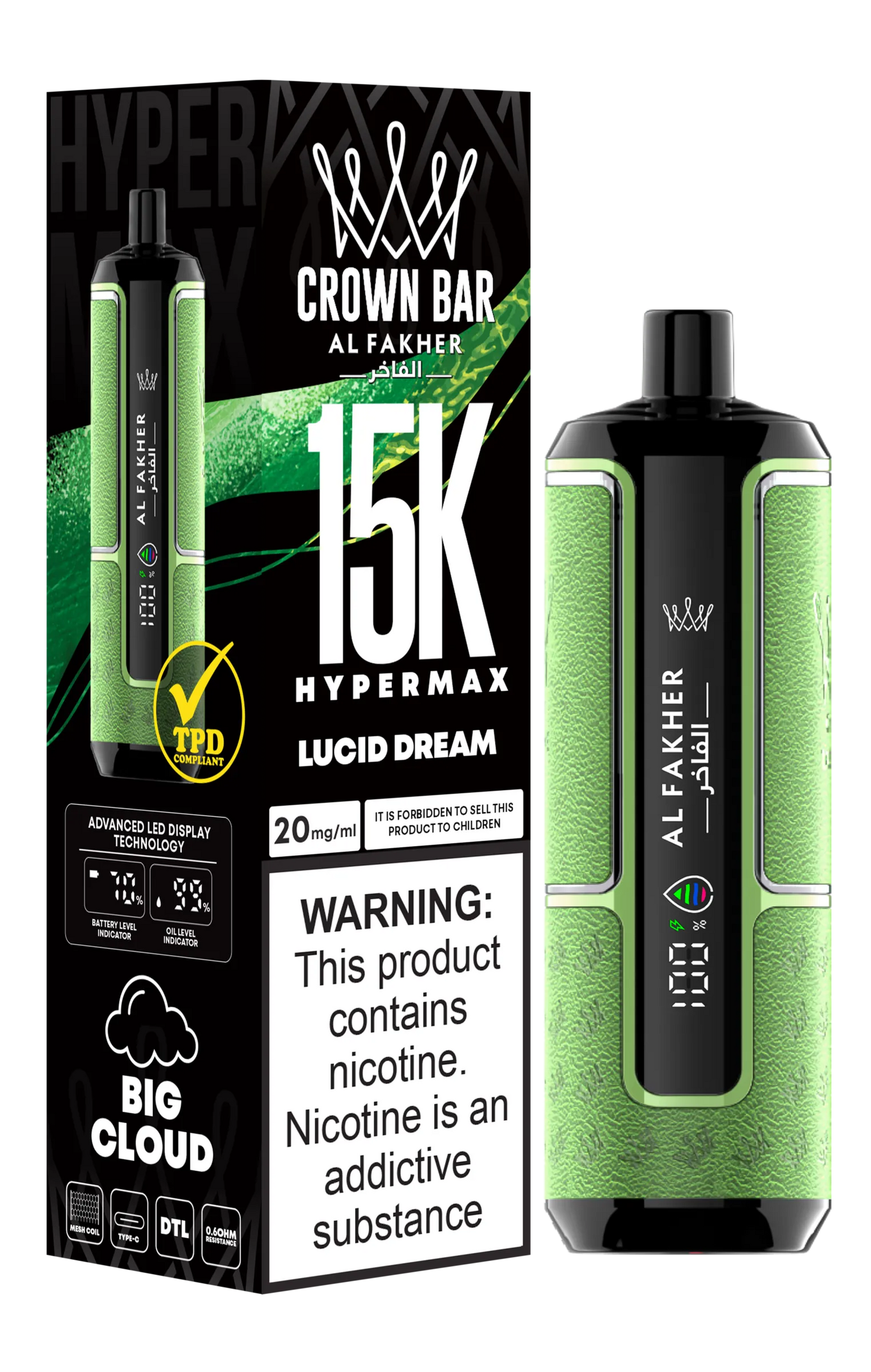 Space Dream Al Fakher HyperMax 15k Puff