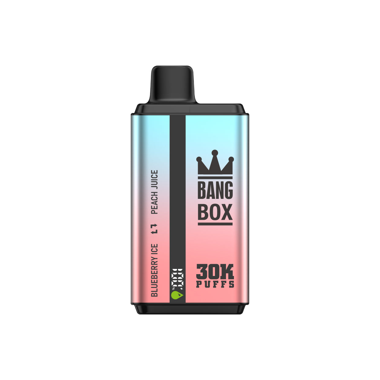 BANGBOX 30000 puffs dual flavors vape,LED Display capcity Batterya ,35ml 850MAH 12 Flavor