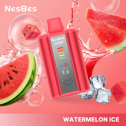 NESBES B10000 Puffs Disposable Vape Wholesale-700mAh battery, 17ml-E-liquid, Multiple Nicotine 8 Flavors