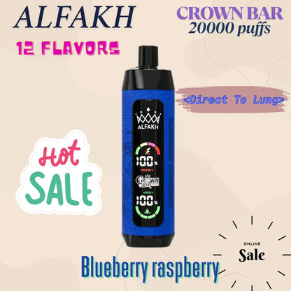ALFAKH CROWN BAR 20K VAPE Wholesale Direct Price Hot Deal