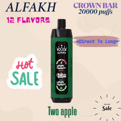 ALFAKH CROWN BAR 20K VAPE Wholesale Direct Price Hot Deal