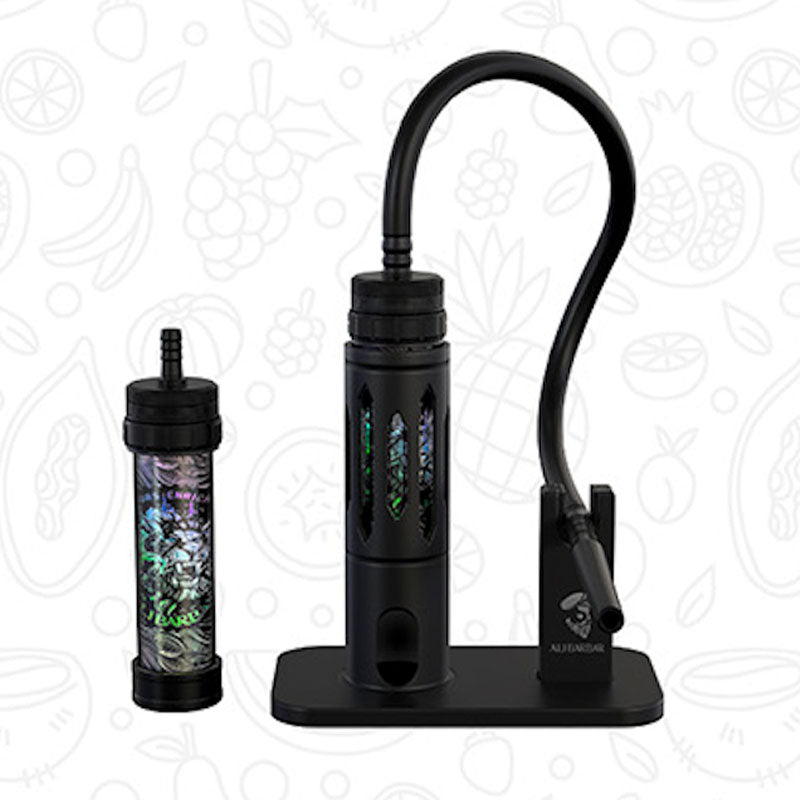 ALIBARBAR Hookah Onyx - 50W Rechargeable Hookah | 8 Flavors