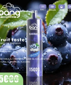 Bang 15000 Puffs Vape 15K Disposable Vape Pen E Cigarette Prefilled 15ml  600mAh Disposable Vape 20 Flavors