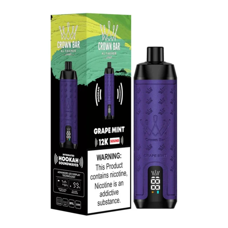 Al Fakher Crown Bar 12000 Puffs Disposable Vape