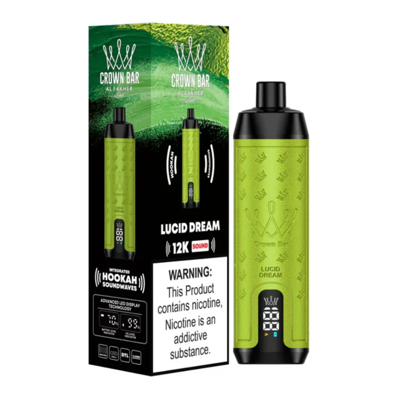 Al Fakher Crown Bar 12000 Puffs Disposable Vape