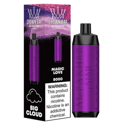 Al Fakher Crown Bar 8000 Puffs Disposable Vape