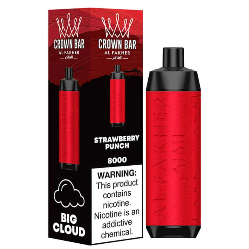 Al Fakher Crown Bar 8000 Puffs Disposable Vape