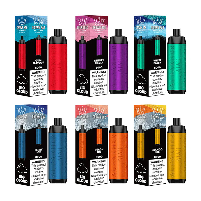 Al Fakher Crown Bar 8000 Puffs Disposable Vape
