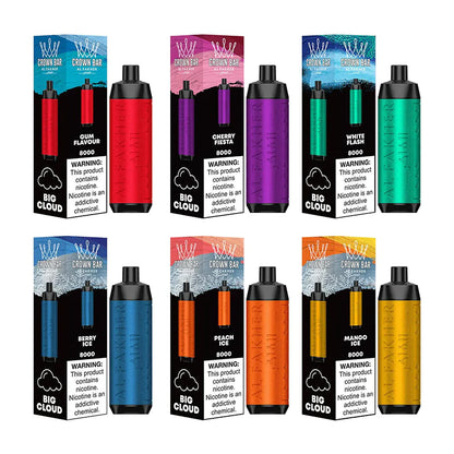 Al Fakher Crown Bar 8000 Puffs Disposable Vape