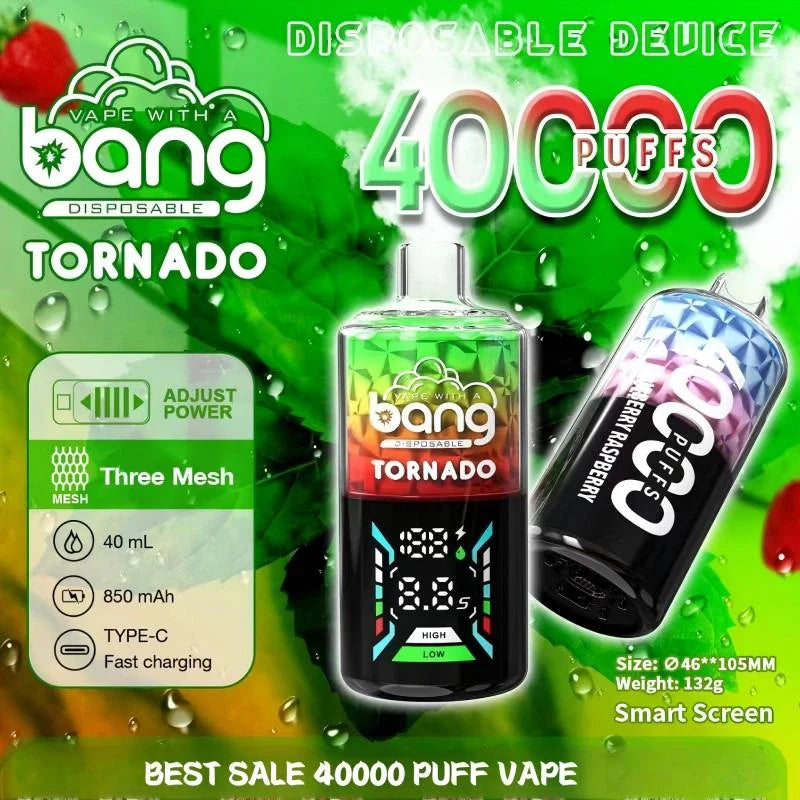 Bang With A Vape 40000 Tornado Wholesale Factory Price Good Sale