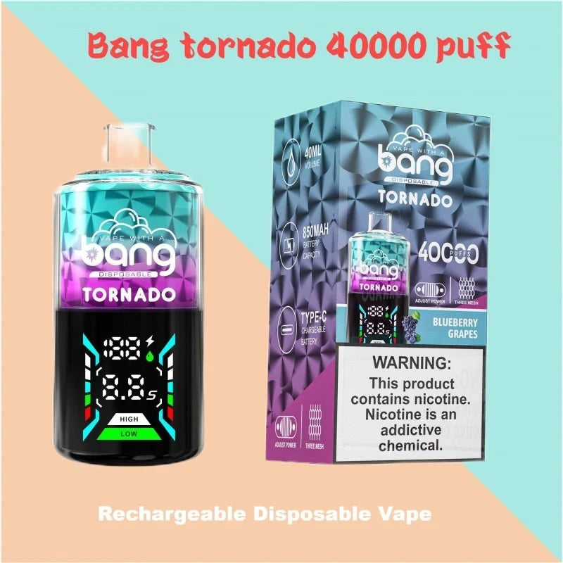 Bang With A Vape 40000 Tornado Wholesale Factory Price Good Sale