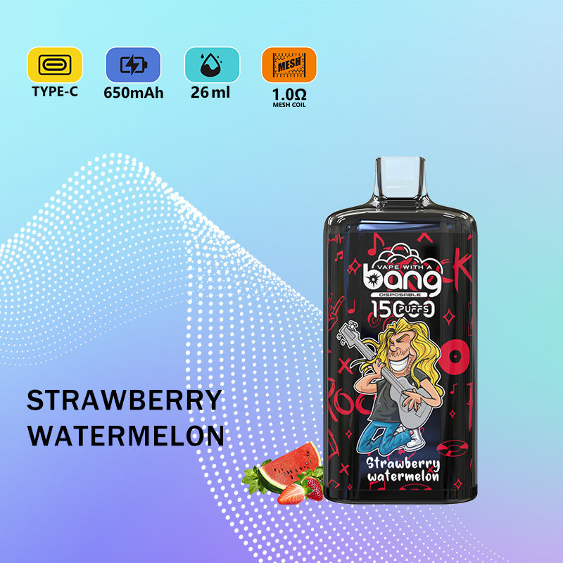 Bang 15000 Puffs Vape 15K Disposable Vape Pen E Cigarette Prefilled 26ml 650mAh Disposable Vape 12 Flavors