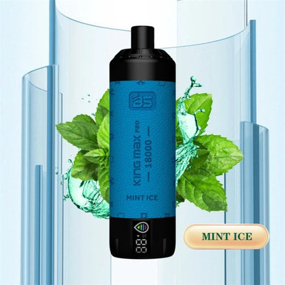 Wholesale Breze Stiik BS King Max PRO 18000 Puffs Electronic Cigarette Mesh Coil LED Digital Screen Disposable Vape with 24ml E Liuid Adjustable Airflow