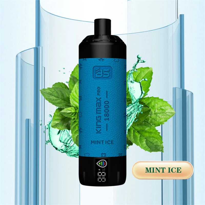 Breze Stiik Bs King Max Pro 18000 Puffs Electronic Cigarette Digital Screen Disposable Vape