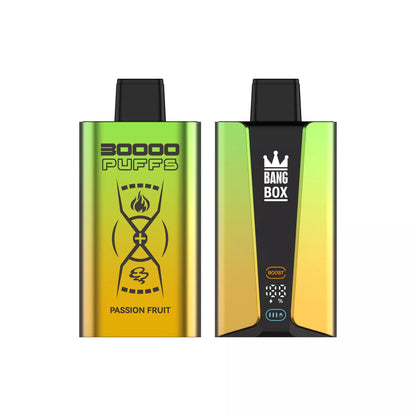 Bang Box 30000 Puffs Dual Mesh (0% - 5%) Low Nicotine Bulk Buy Rechargeable Disposable Vapes Pen Wholesale- 35ml E-Liquid, 850mAh Battery 12 Flavors