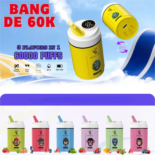 Bang DE 60K 3 in 1 Flavors Hot-Selling Model Wholesale Deal