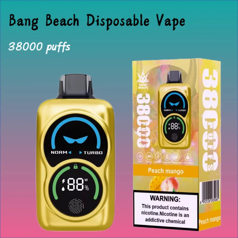 Bang Beach 38000 Diposable Vape Discount Price Good Sale Vape