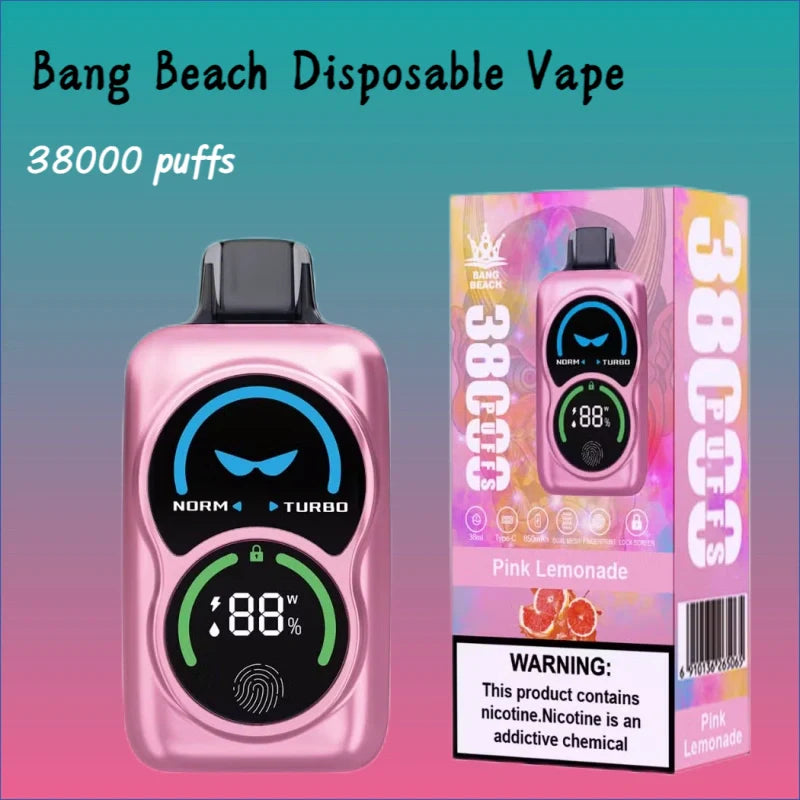 Bang Beach 38000 Diposable Vape Discount Price Good Sale Vape