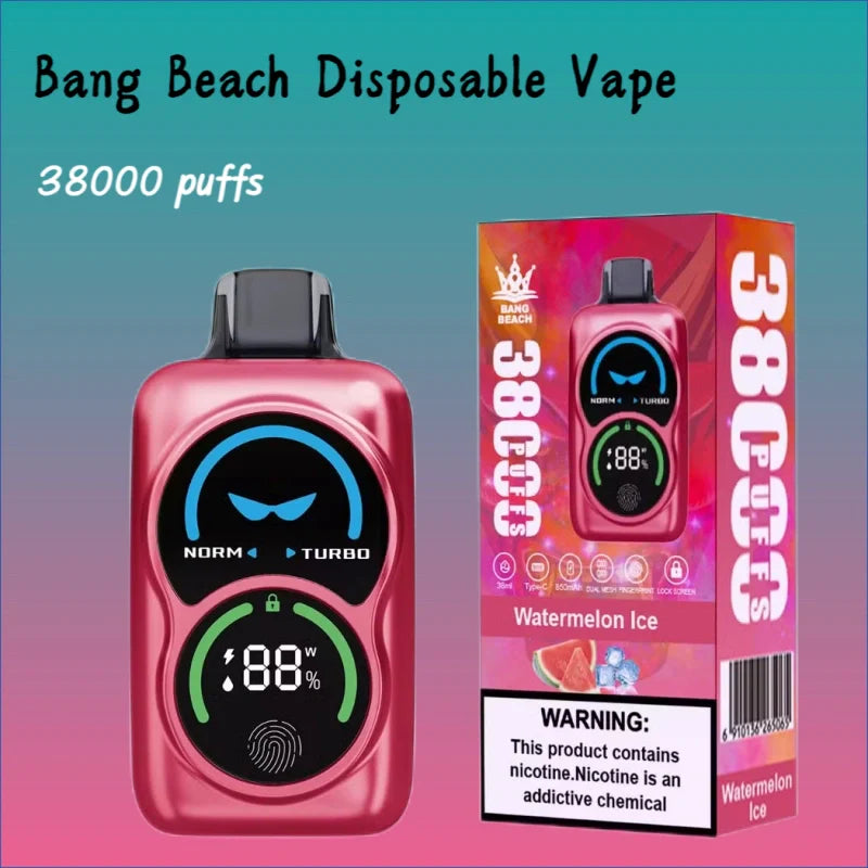 Bang Beach 38000 Diposable Vape Discount Price Good Sale Vape