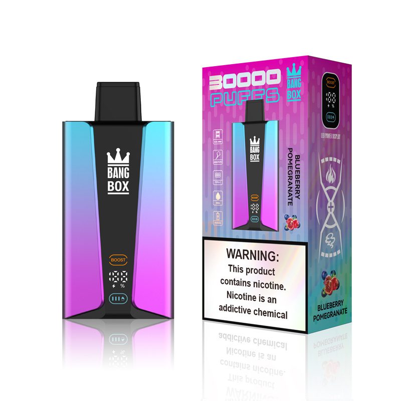 Bang Box 30000 Puffs 0% 2% 3% 5% Low Nicotine Bulk Buy 850mAh battery Rechargeable 35ml e-liquid Disposable Vapes Pen Wholesale 12 Flavors