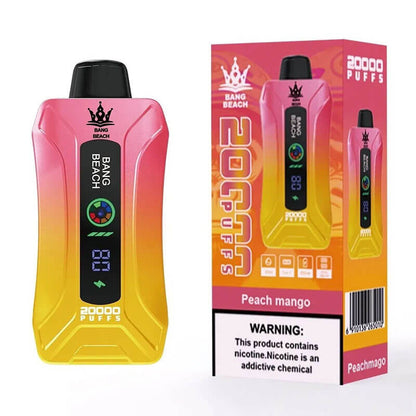 Bang Beach 20000 Puffs Vape - 35ml 650mAh E-liquid, 0%-5% Nicotine, 12 Flavors