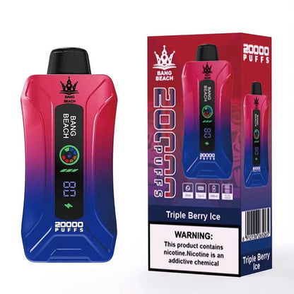 Bang Beach 20000 Puffs Vape - 35ml 650mAh E-liquid, 0%-5% Nicotine, 12 Flavors