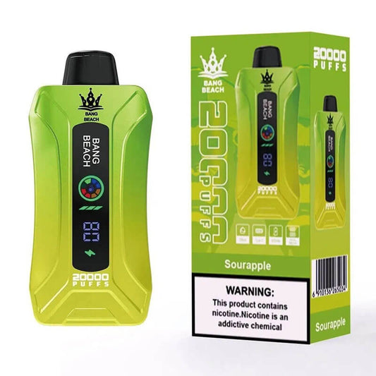 Bang Beach 20000 Puffs Disposable Vape(0% to 5% Nicotine) - 35ml E-Liquid, 650mAh Battery