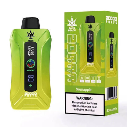 Bang Beach 20000 Puffs Vape - 35ml 650mAh E-liquid, 0%-5% Nicotine, 12 Flavors