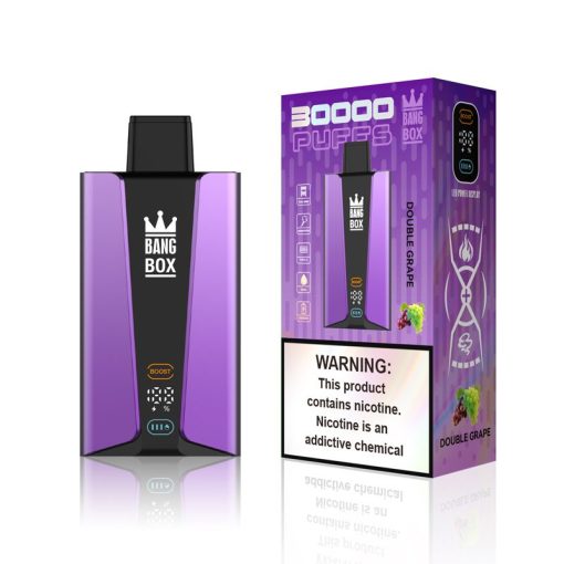Bang Box 30000 Puffs 0% 2% 3% 5% Low Nicotine Bulk Buy 850mAh battery Rechargeable 35ml e-liquid Disposable Vapes Pen Wholesale 12 Flavors
